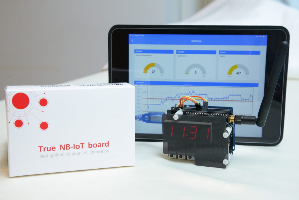 True Iot And Netpie On Nb Iot 1