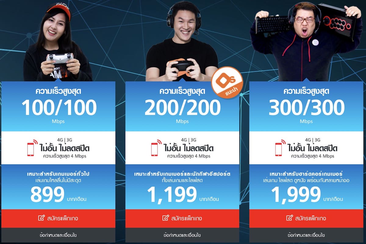 True Online 300 300 Mbps