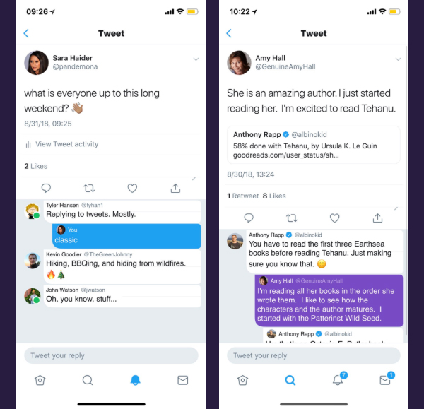 Twitter Testing Thread Status Indicator 1