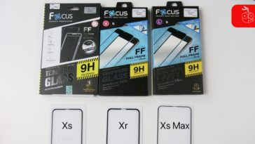 ฟิล์มกระจก Iphone Xs Focus Cover