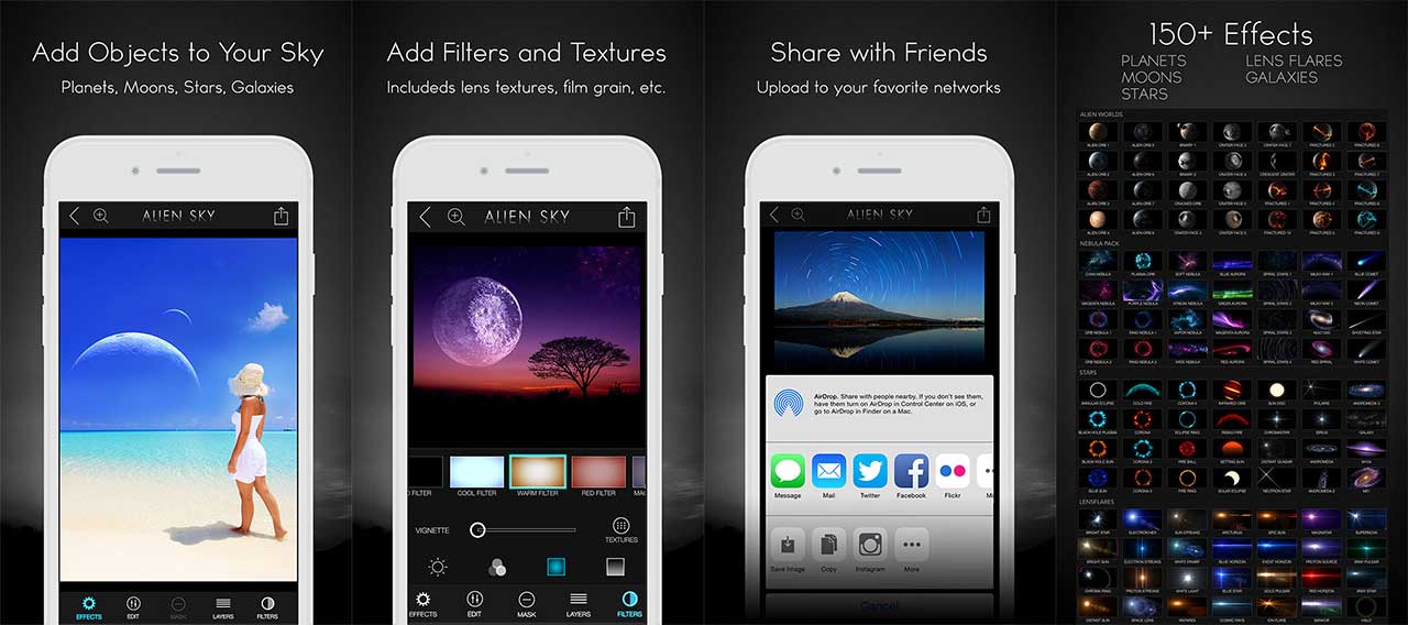 App Alien Sky Content2