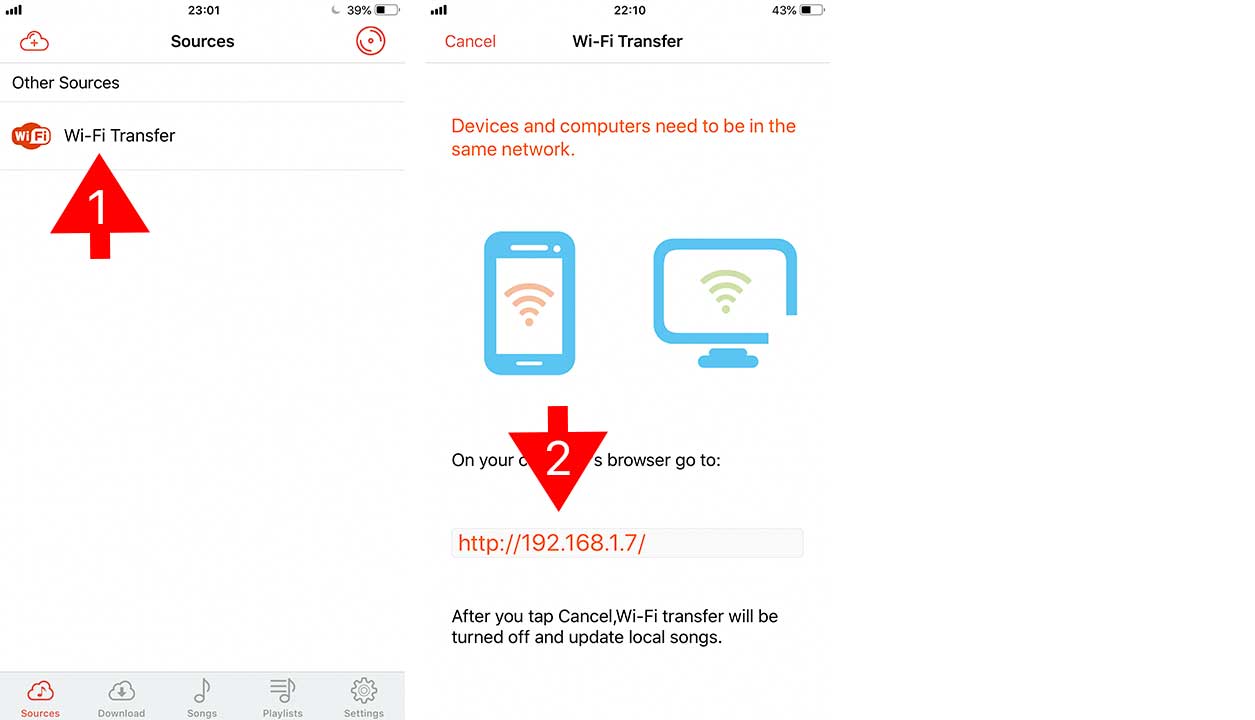 App Cloud Music Player Howto1