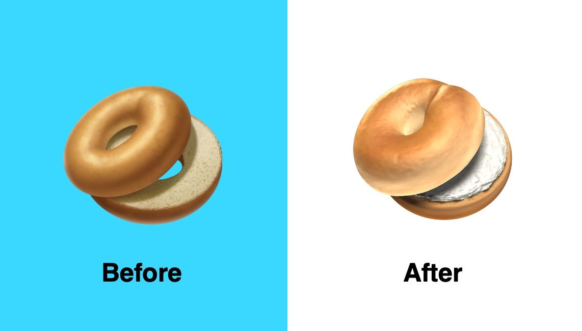 Apple Fixed Bagle Emoji Ios 12 1 Img 1