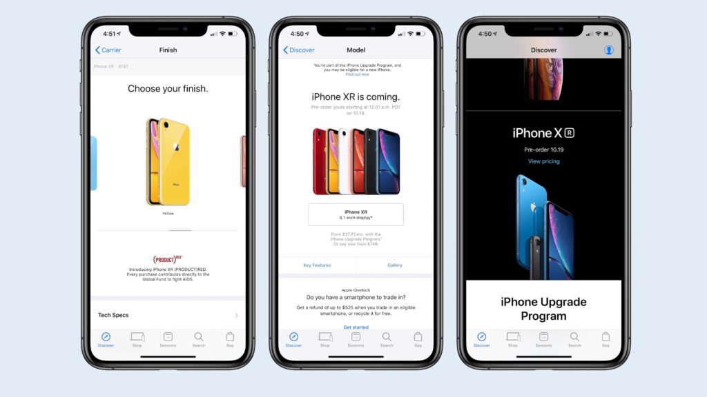 Iphone Xr Apple Store App Pre Order Siri Shortcut 1