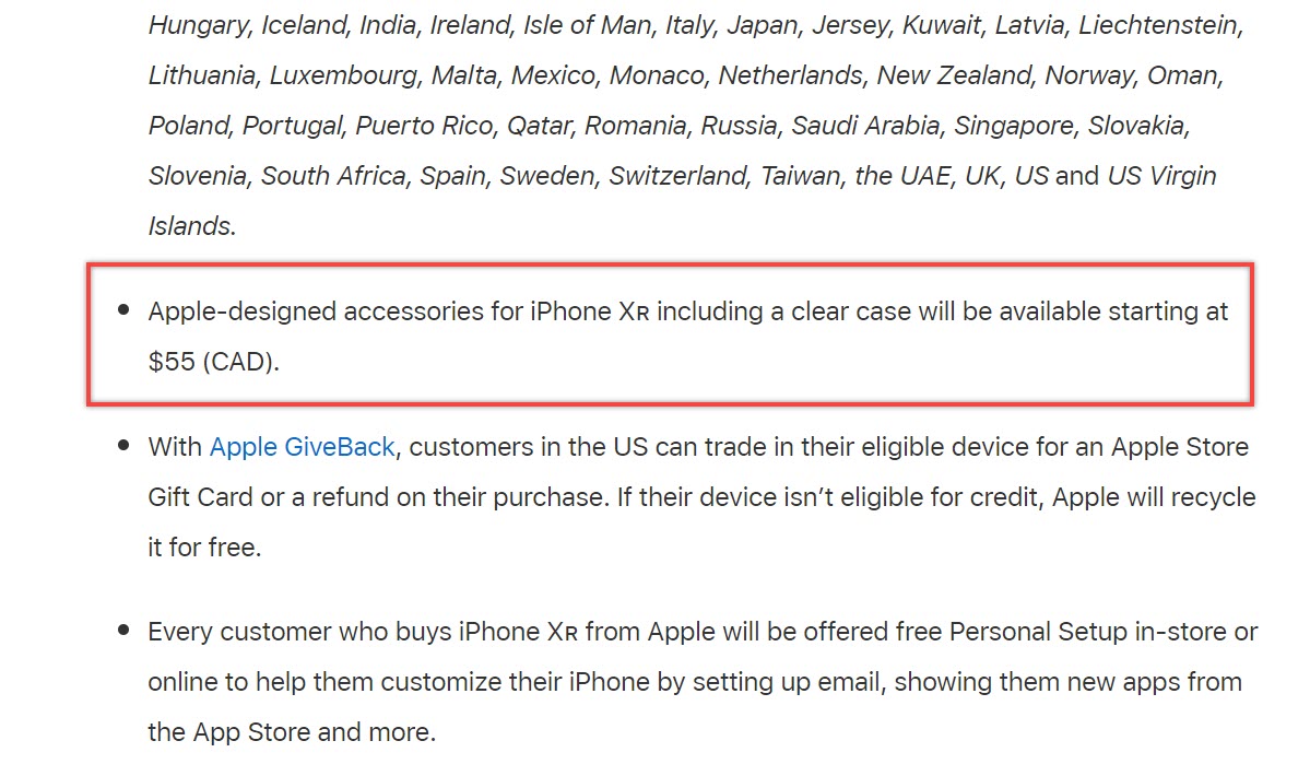 Iphone Xr Clear Case Apple Img 1