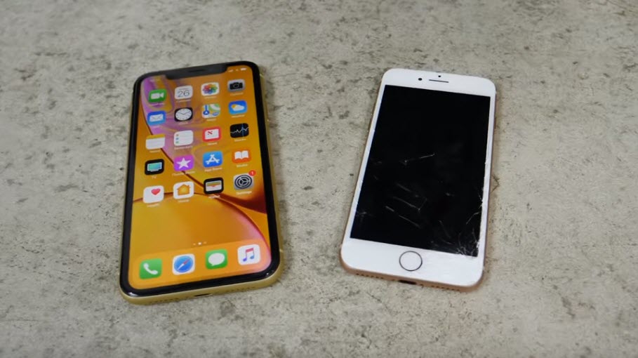 Iphone Xr Iphone 8 Drop Test Img 3