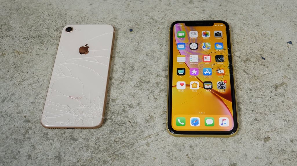 Iphone Xr Iphone 8 Drop Test Img 5