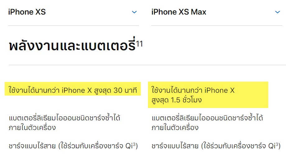 Iphone Xs Iphone Xs Max Battery Longer Than Iphone X Img 1