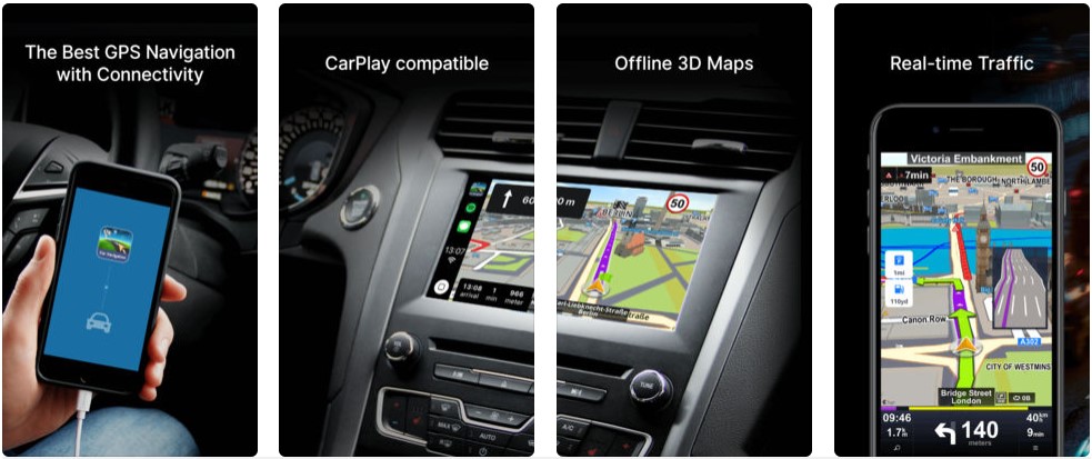 Sygic Support Apple Carplay 3