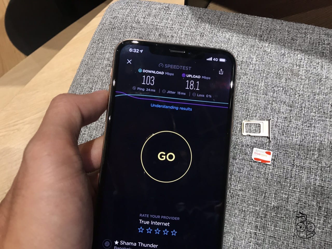 Truemove H Esim Speedtest Iphone Xs Max