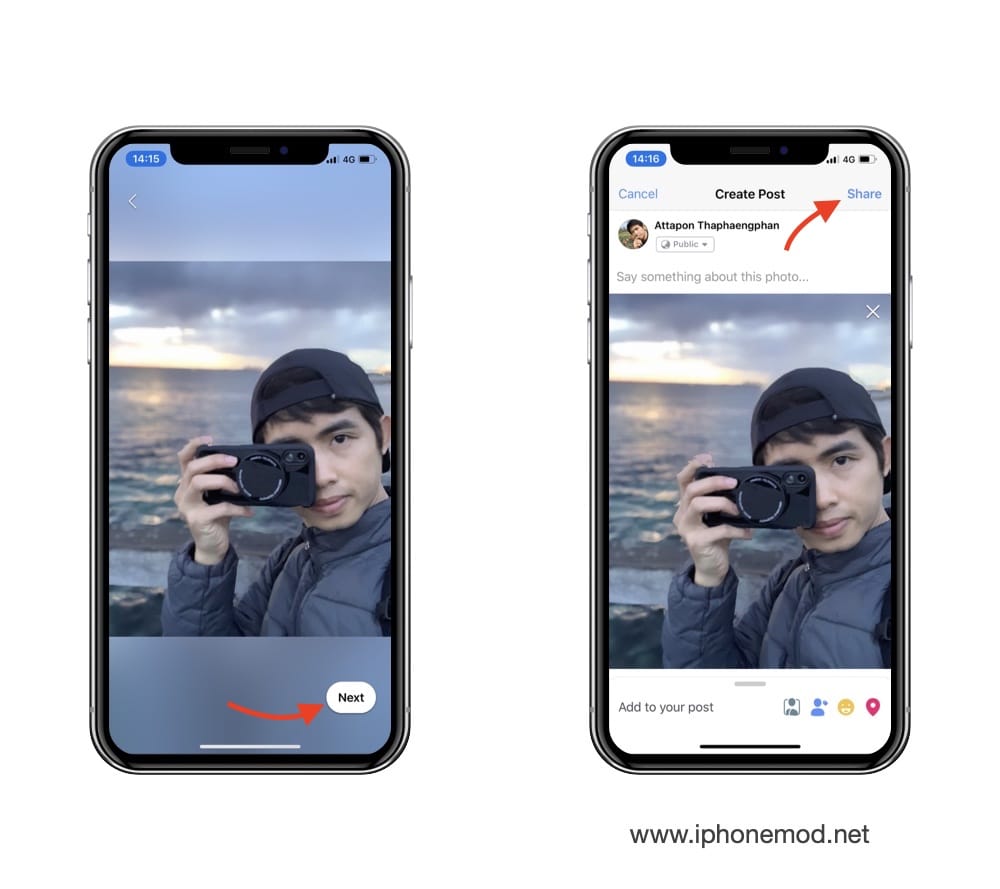 Using Facebook 3d Photo 02