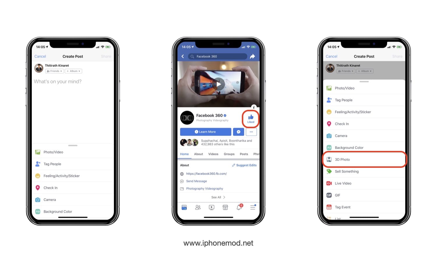 Using Facebook 3d Photo 03