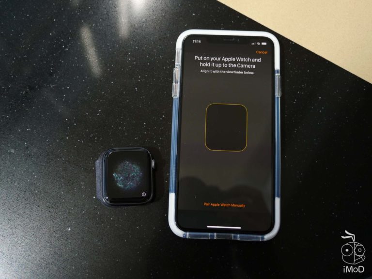 bring iphone near apple watch
