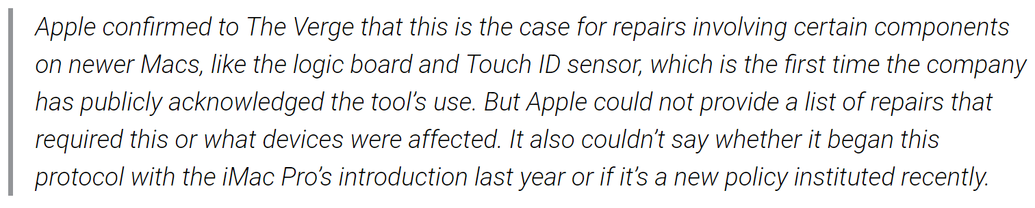 Apple Confirm T2 Chips Prevent Macs Repair Img 1