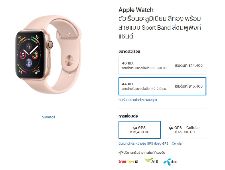 Apple Watch Series 4 Sell Order Thai 1