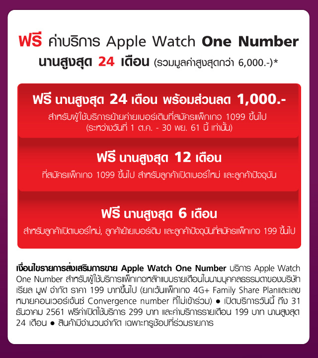 Apple Watch Truemove H Promotion 1