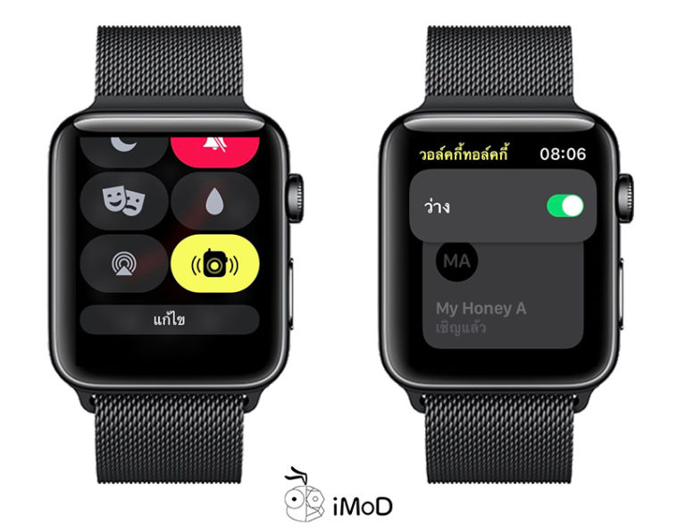 enable walkie talkie on apple watch
