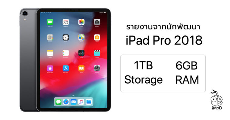 Ipadpro 2018 Ram 6gb 1tb Model Report