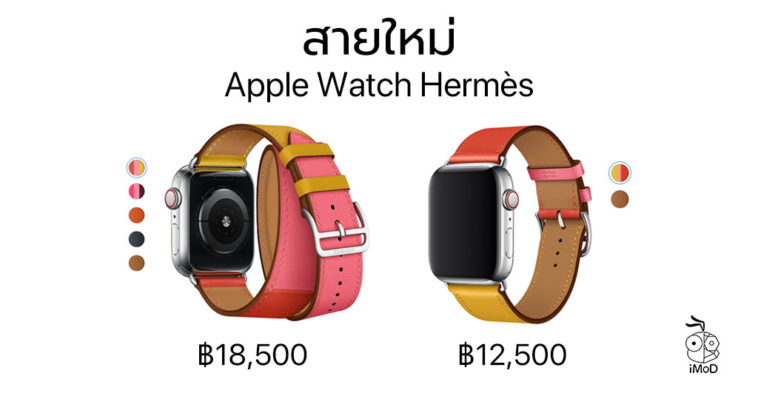 New Apple Watch Hermes 2 Color Band Styles
