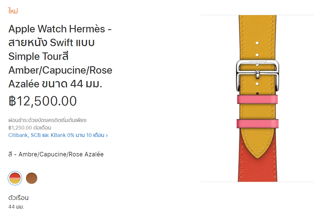 New Apple Watch Hermes 2 Color Band Styles Img 2