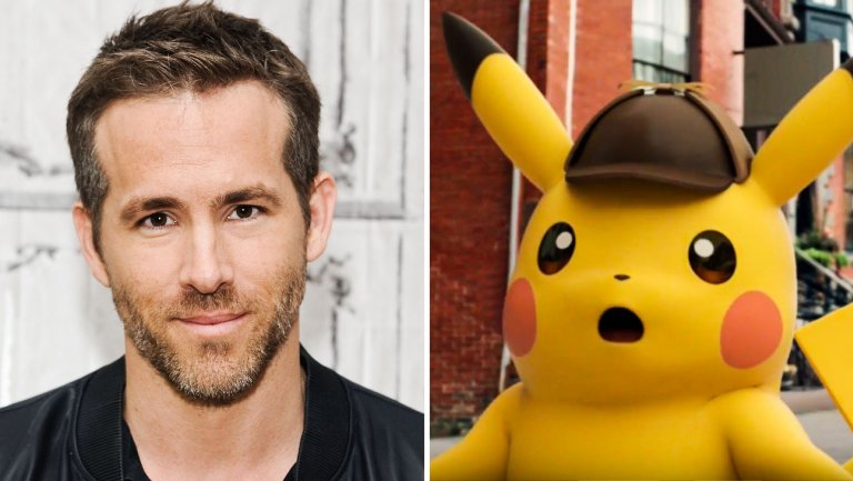 Pokemon Detective Pikachu Banner Ryan Reynolds