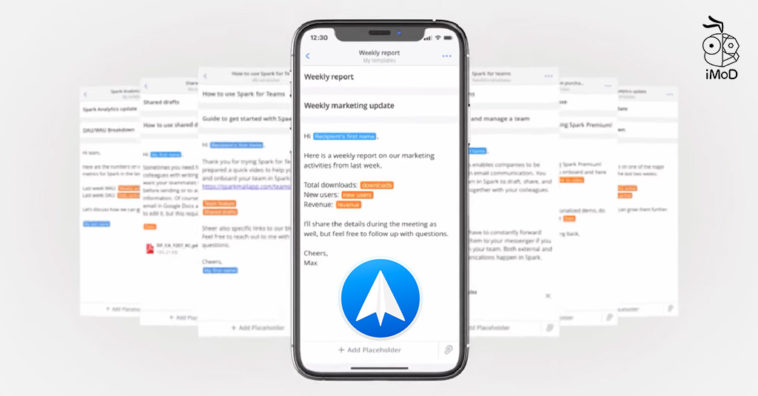 Spark Update Create Email Template