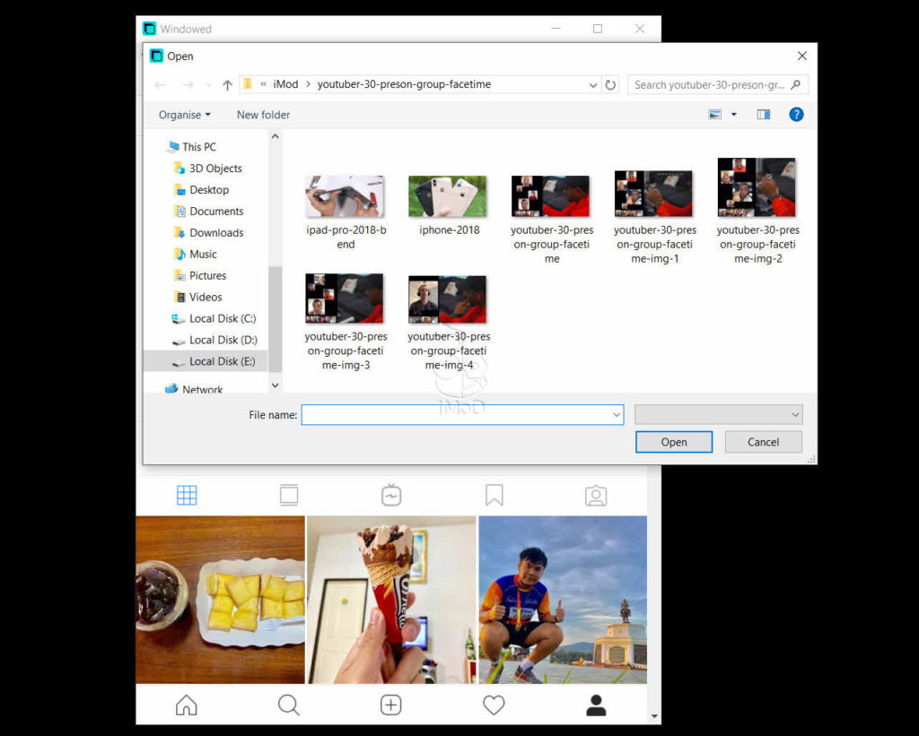 Windowed Instagram On Mac Pc 0007