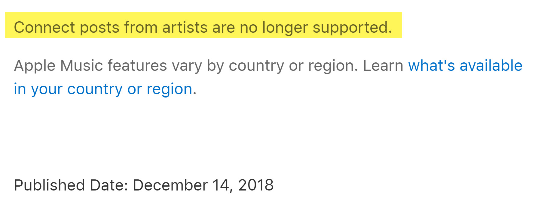 Apple Music Connect Shutdown Img 1