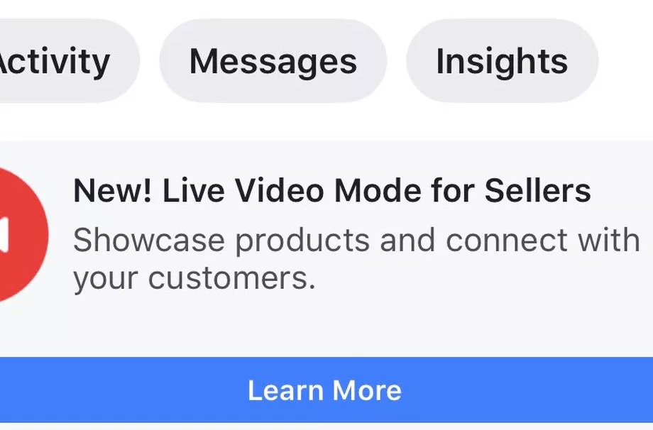 Facebook Testing Shopping Mode Live Stream In Thailand 2