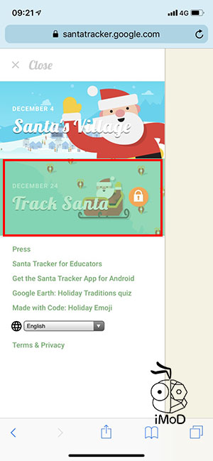Google Maps Santa Cluas Is Coming Tracking 6