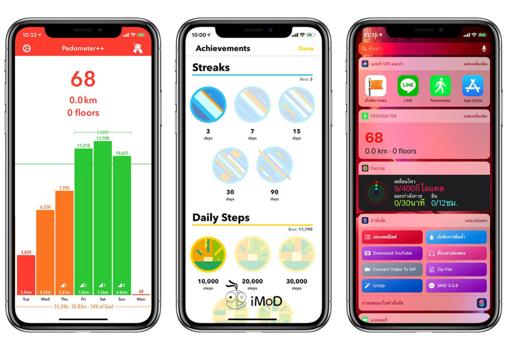 apple watch series 3 pedometer