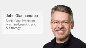 John Giannandrea Named To Apples Executive Team