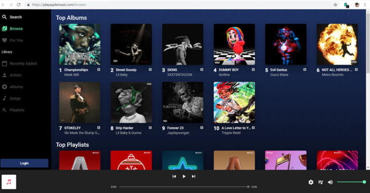 Playapplemusic Web Player