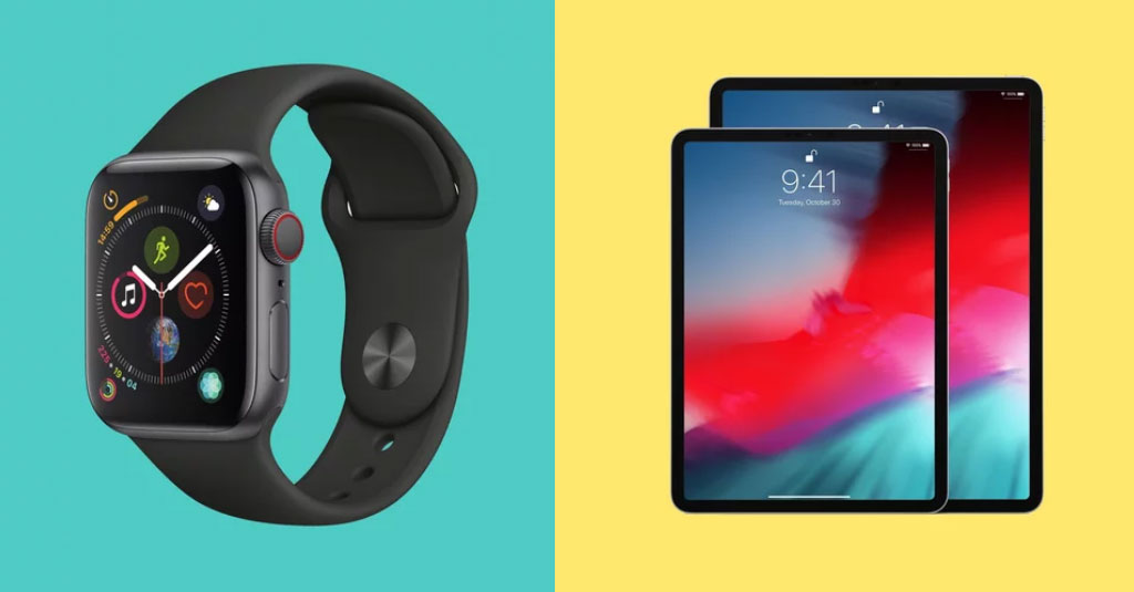 new apple watch and ipad