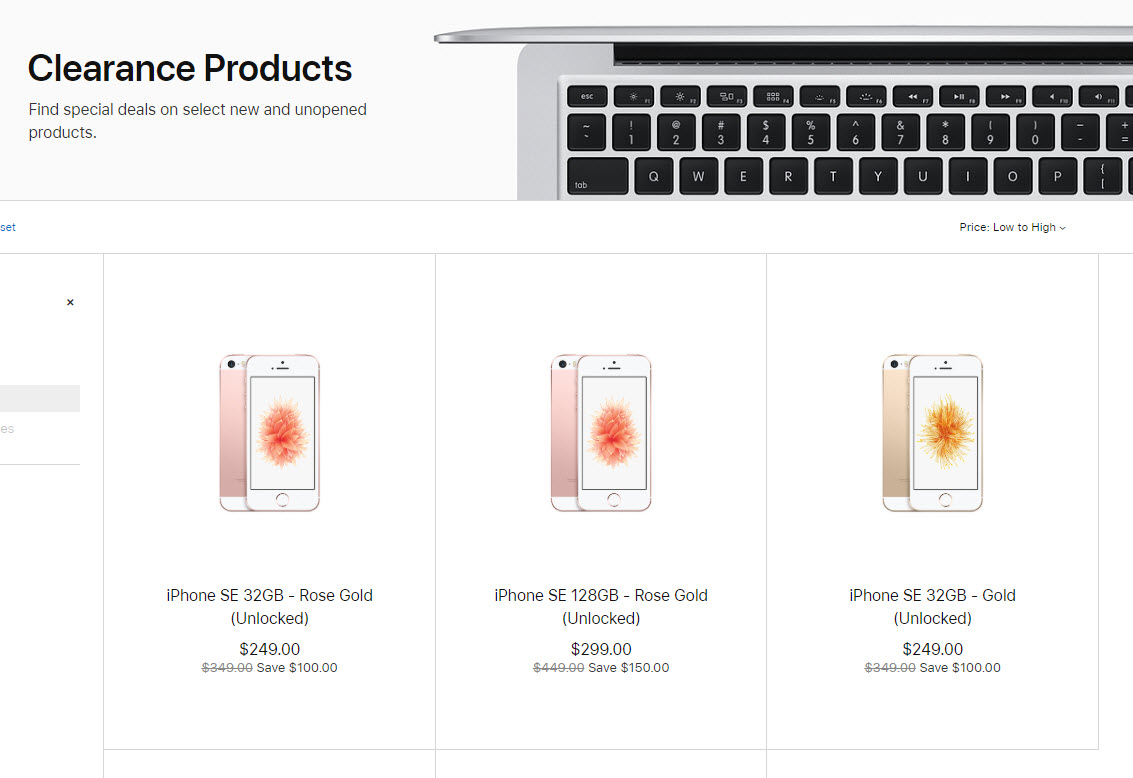 Apple Reselling Iphone Se Clearance In Us Img 1