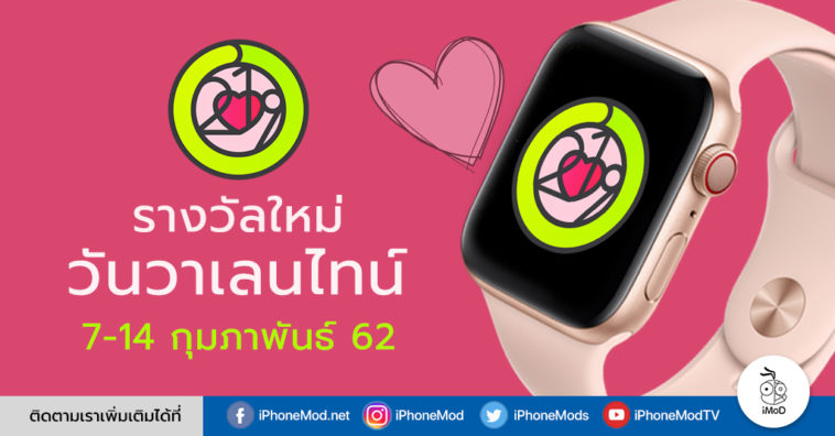 Apple Watch Activity Challenge Valentine Day