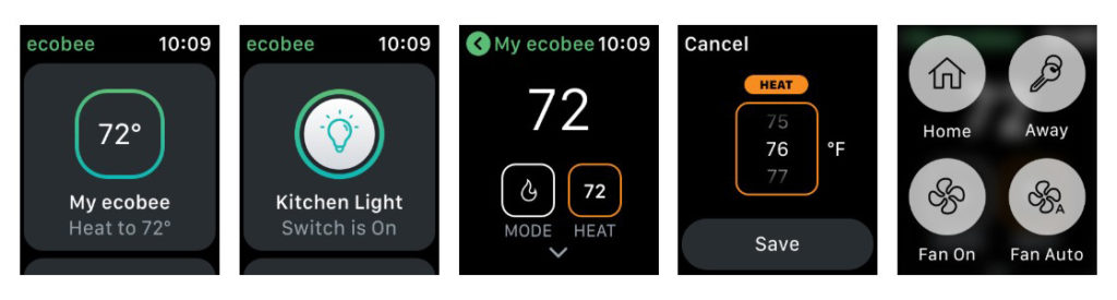 Ecobee Available On Apple Watch 1