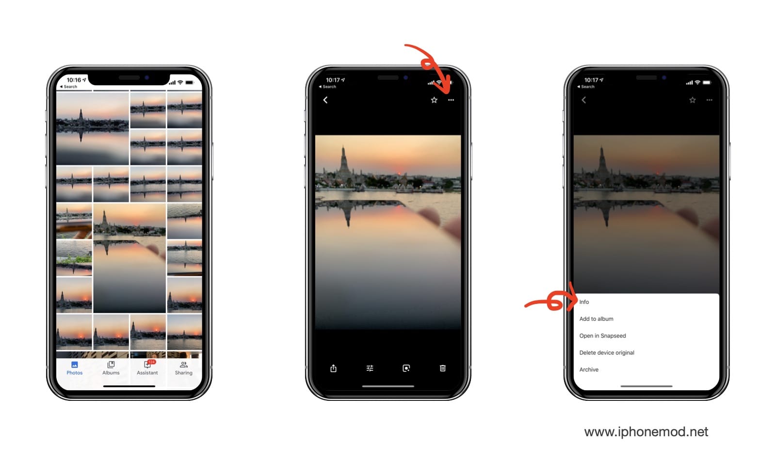 Google Photos Iphone X Check Info