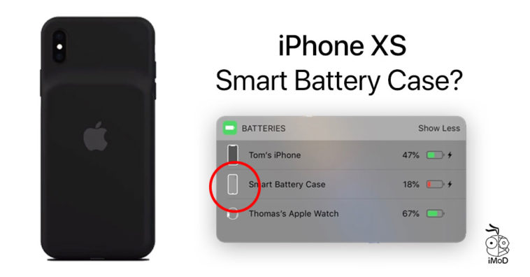 Iphone Xs Smart Battery Case Icon Found At Ios 12 1 2 Cover