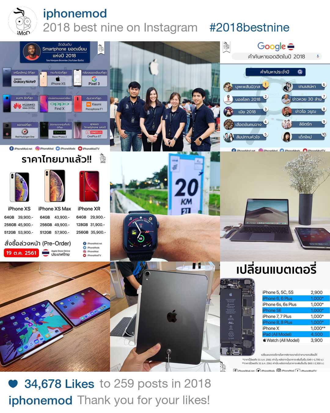 Iphonemod Best Nine 2018