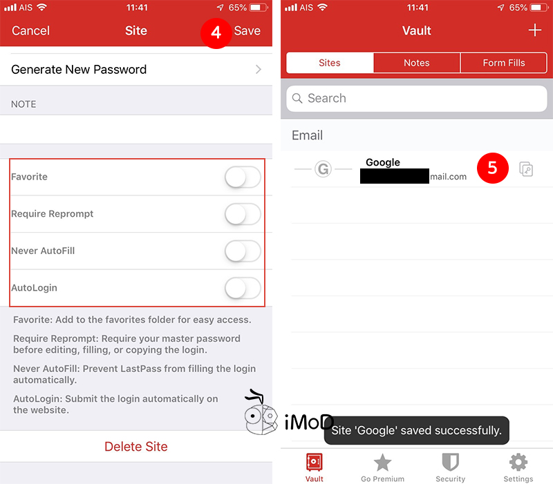 Lasspass Remember Password Iphone Ipad 5