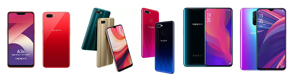 Thailand Mobile Expo 2019 Smartphone List Oppo