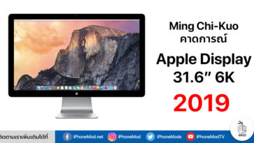 Kuo Apple Display 31 6 Inch 6k 2019 Expectation