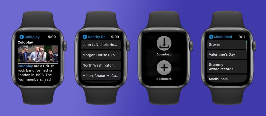 Miniwiki For Apple Watch Read Article Wikipedia 1
