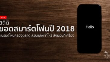 Top 5 Smartphone Shipment 2018 Cover