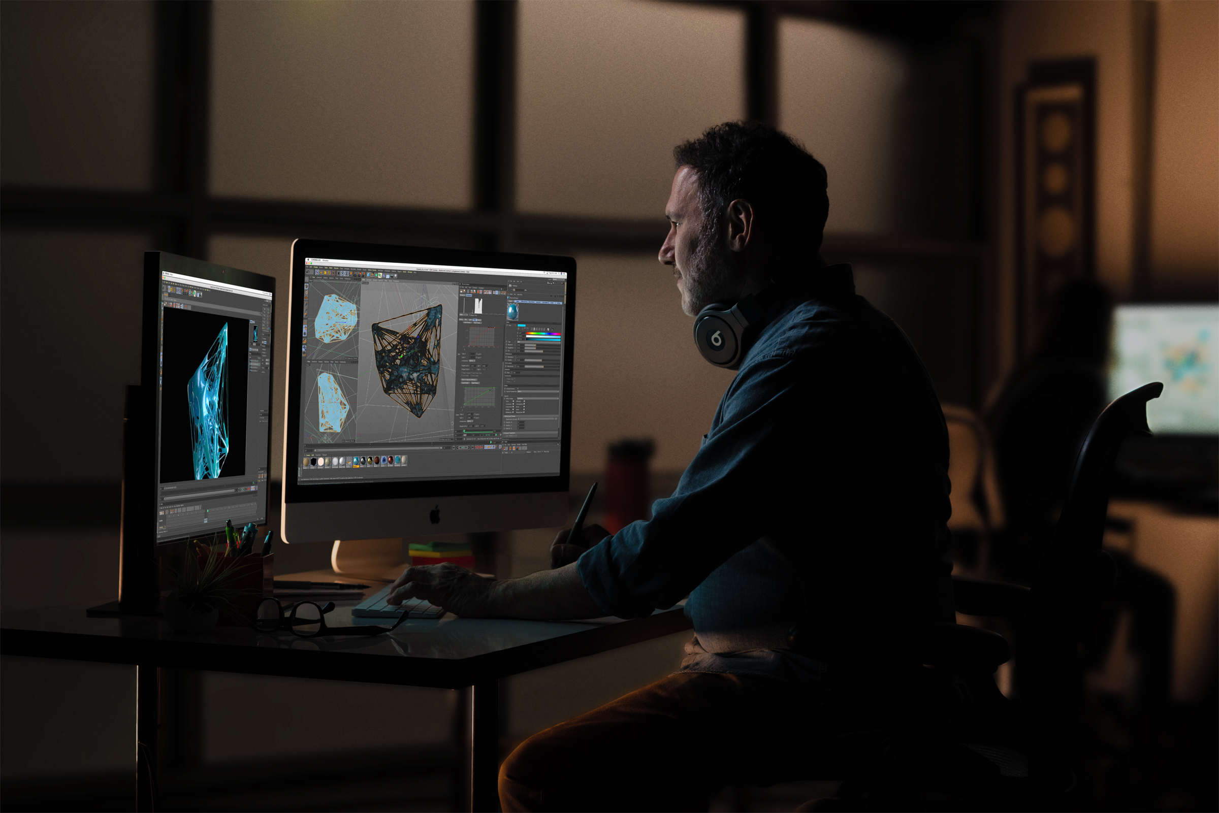 Apple Imac Gets 2x More Performance Man In Editing Studio 03192019