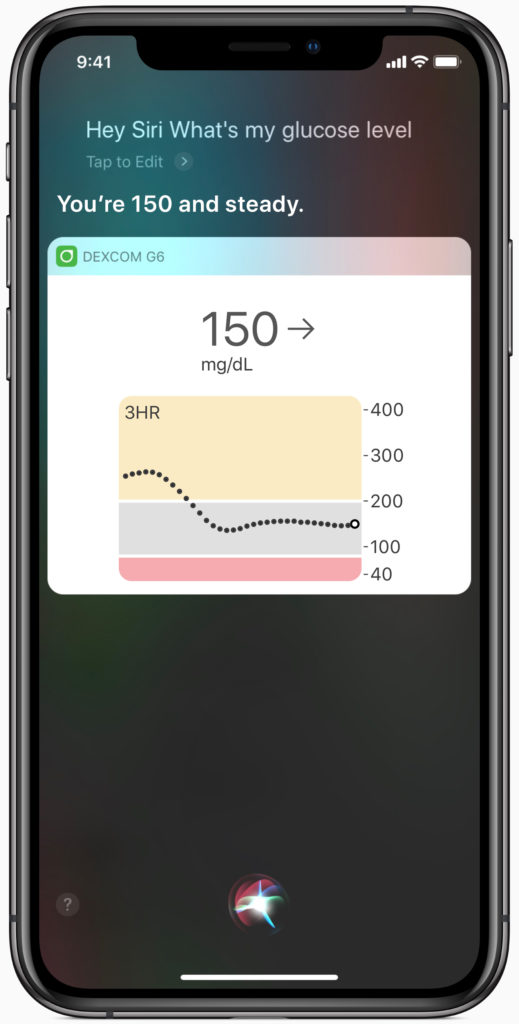 Apple Siri Shortcuts Health And Fitness Glucose Level 02282019