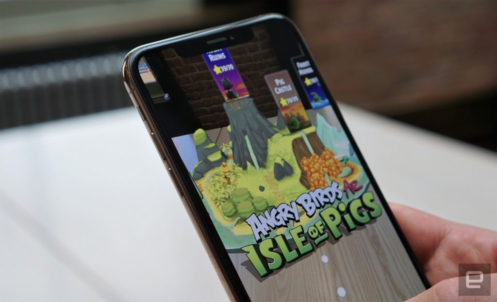 Angry Birds Ar Ios Isle Of Pigs Preorder 1