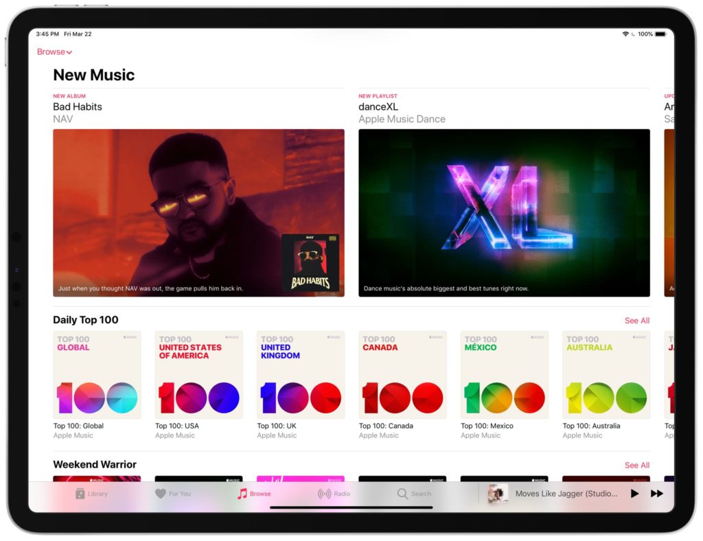 Apple Music Browse Tab Update New 3 2019 2