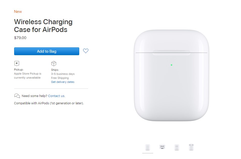 Apple Sale Wireless Charging Case For Airpods 1